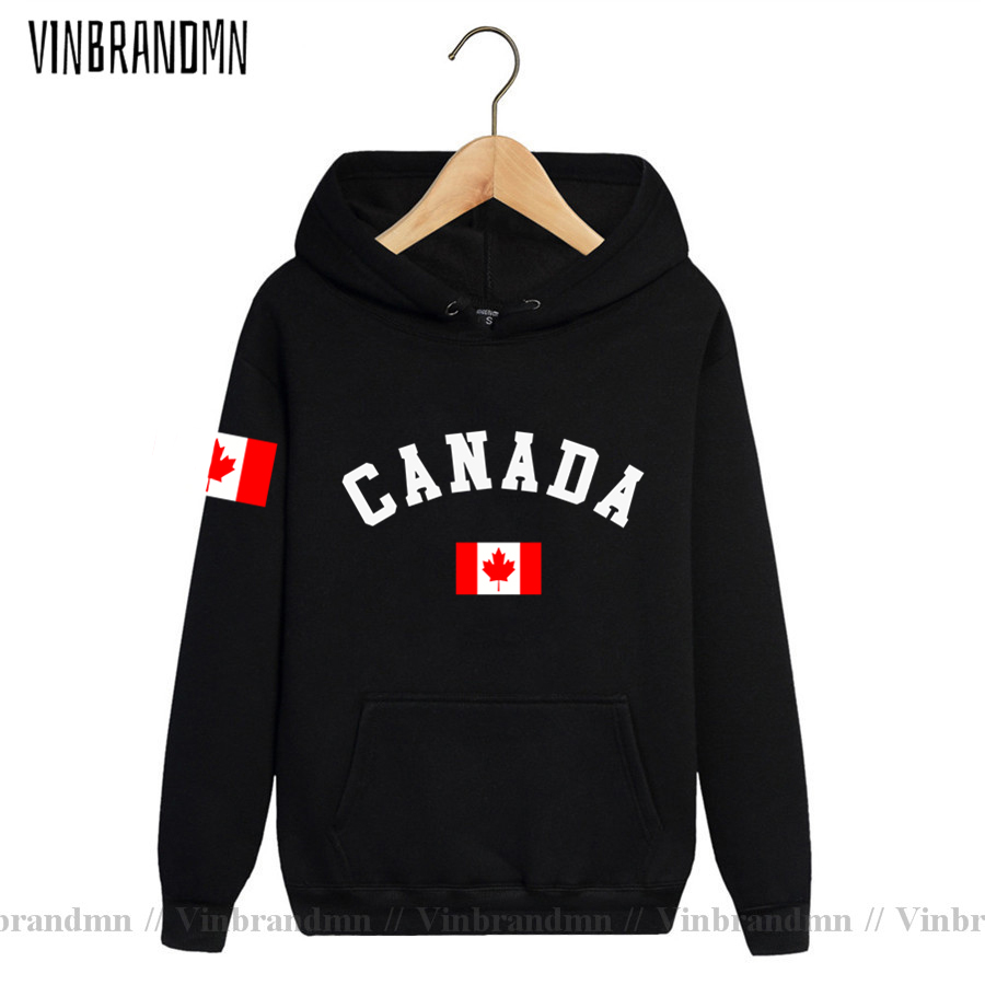 Streetwear Brand Canada - Flaga kanady mężczyźni kobiety bluza popularne