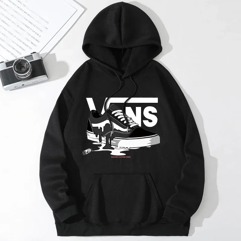 Fear Of God Essential - Bluza męska z kapturem z nadrukiem