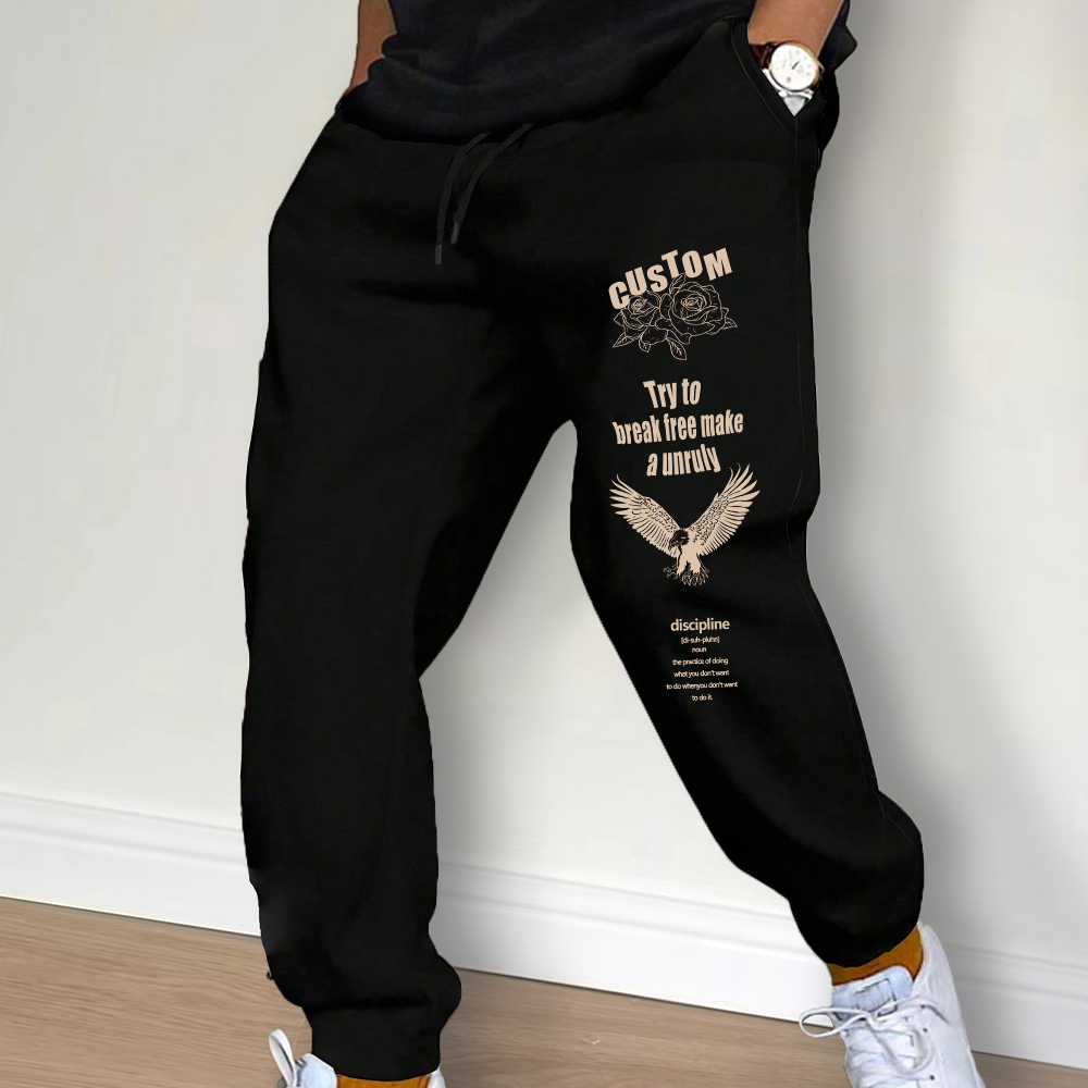 Streetwear Brand - Męskie spodnie dresowe wiosna jesień nowy