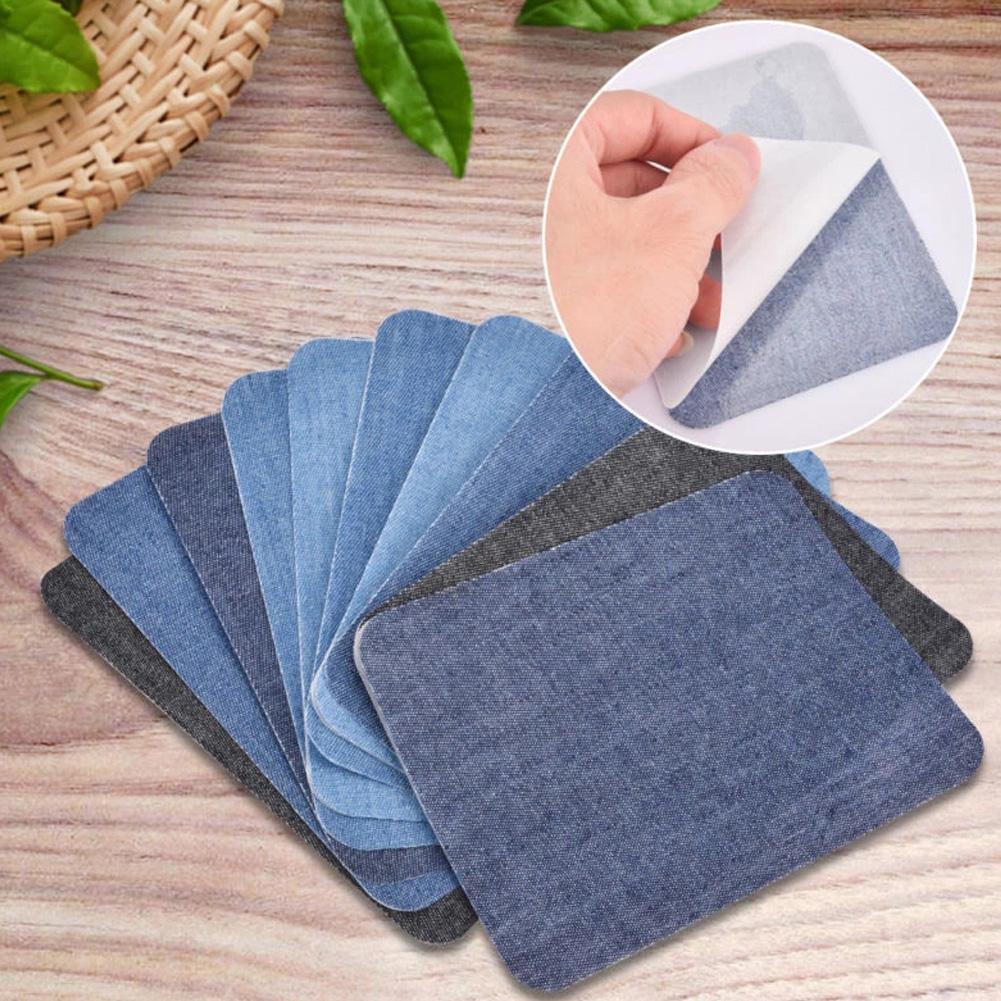 Streetwear Brand Stickers - 20Pcs Denim Cut Piece Iron On