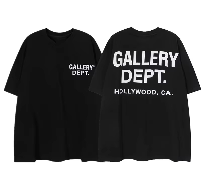 Streetwear High End Brand - Klasyczna koszulka z logo, luksusowa marka