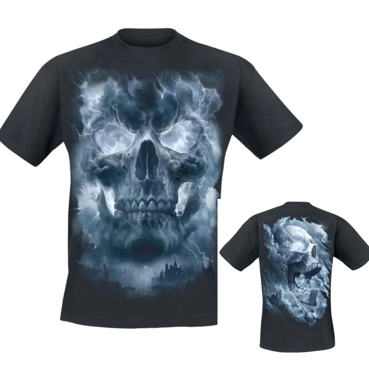 Koszulka z grafiką Grave Skies – Gothic Streetwear Brand recenzja i cena