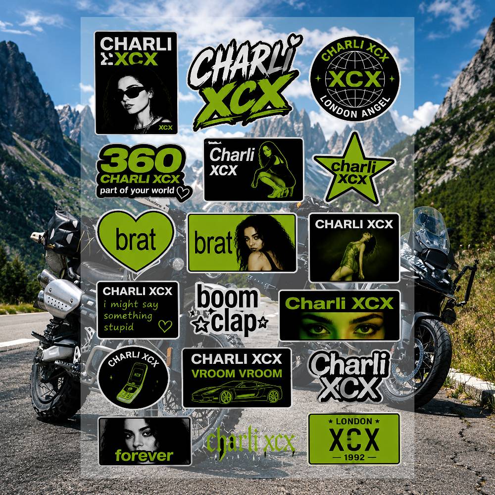 Zestaw naklejek marki C-Charli – Streetwear Brand Stickers recenzja i cena