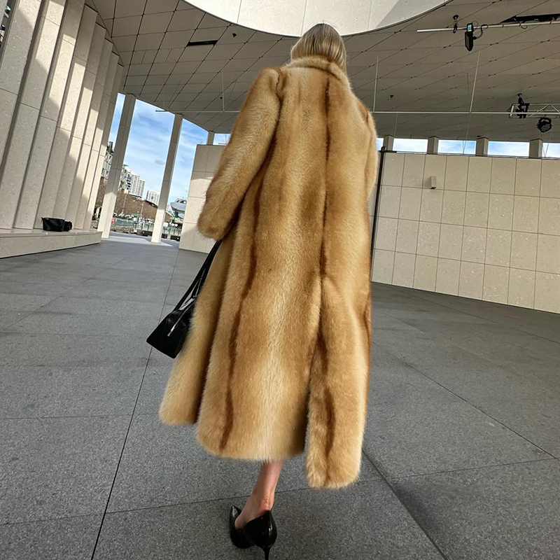 Żółty Pasiasty Długi Płaszcz M – Yellow Streetwear Brand recenzja i cena