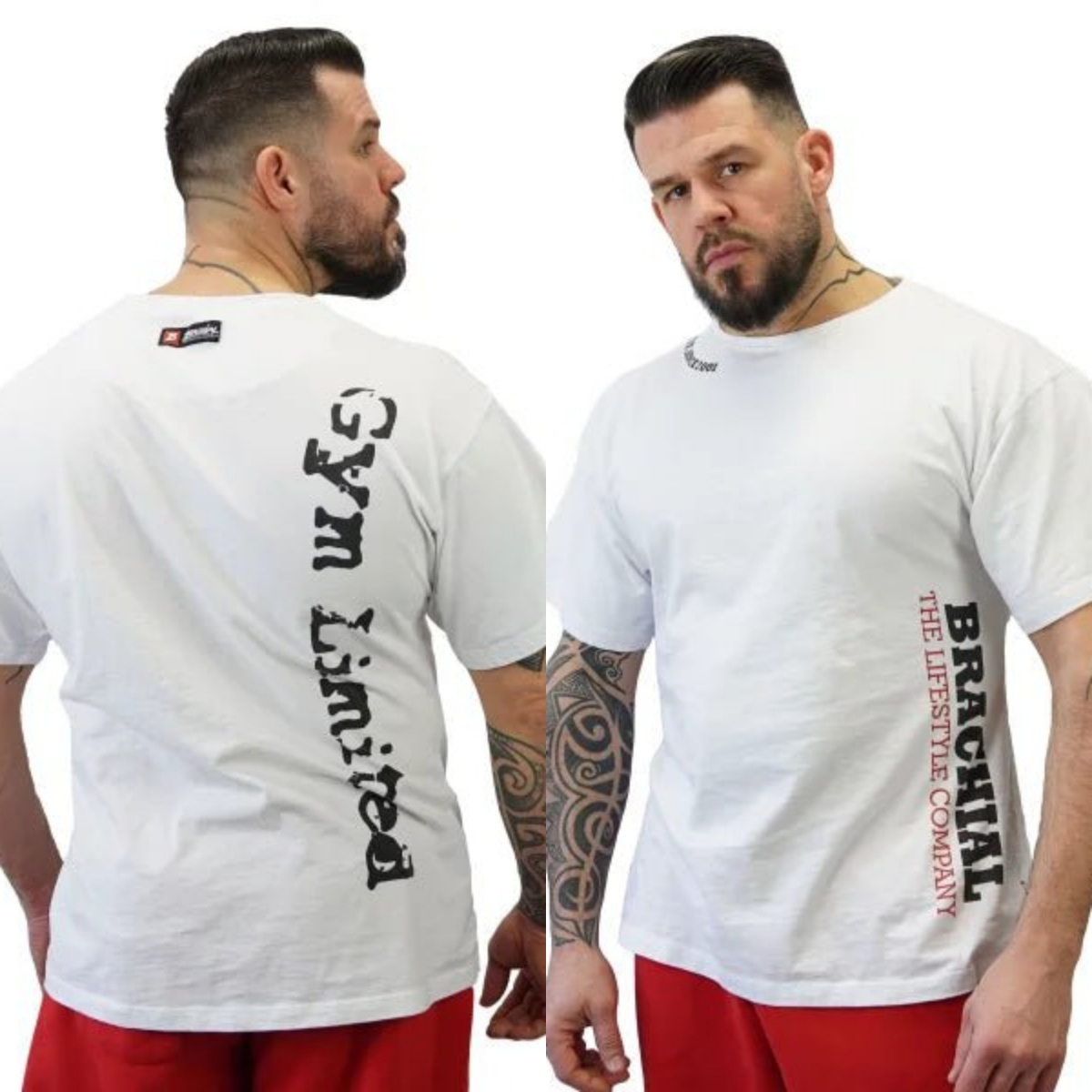 Klasyczna koszulka z grafiką H – Streetwear Gym Brand recenzja i cena