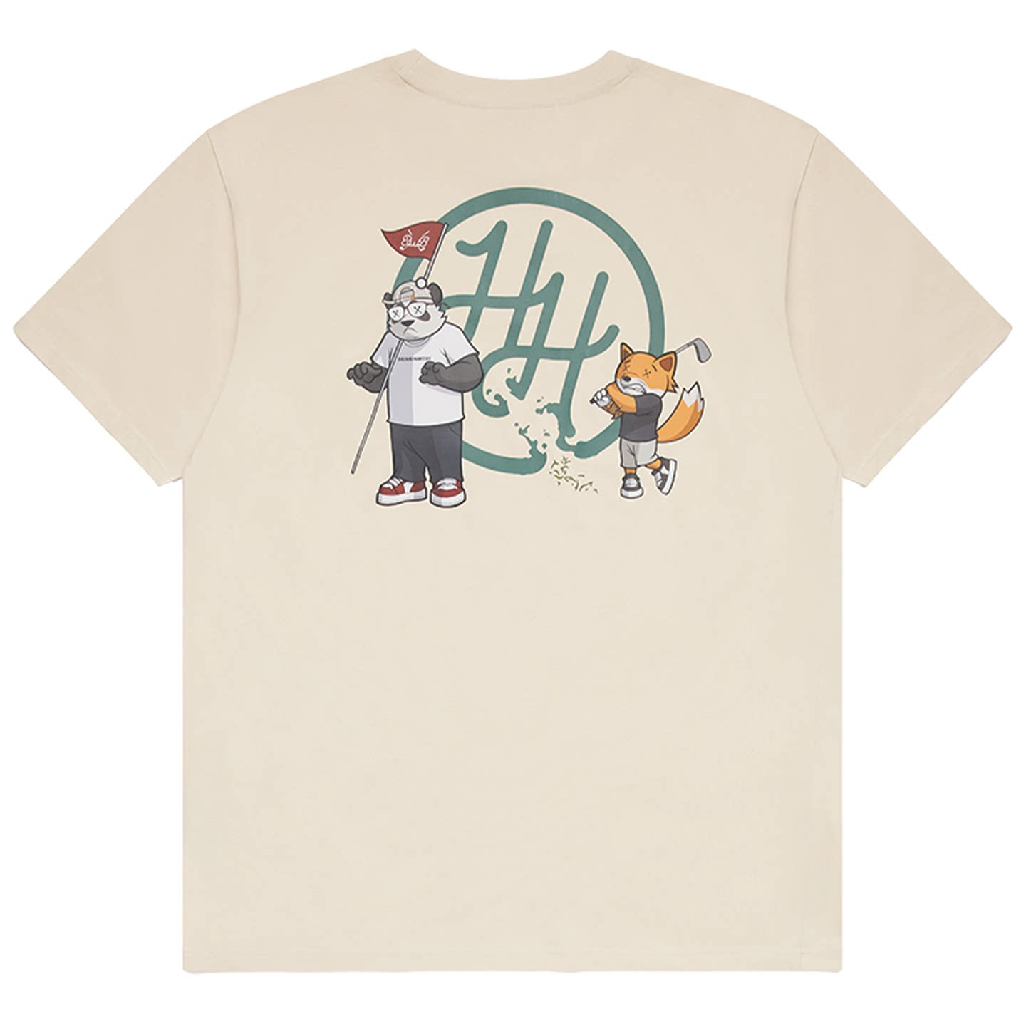 Koszulka z grafiką pandy i lis – Streetwear Outdoor Brand recenzja i cena