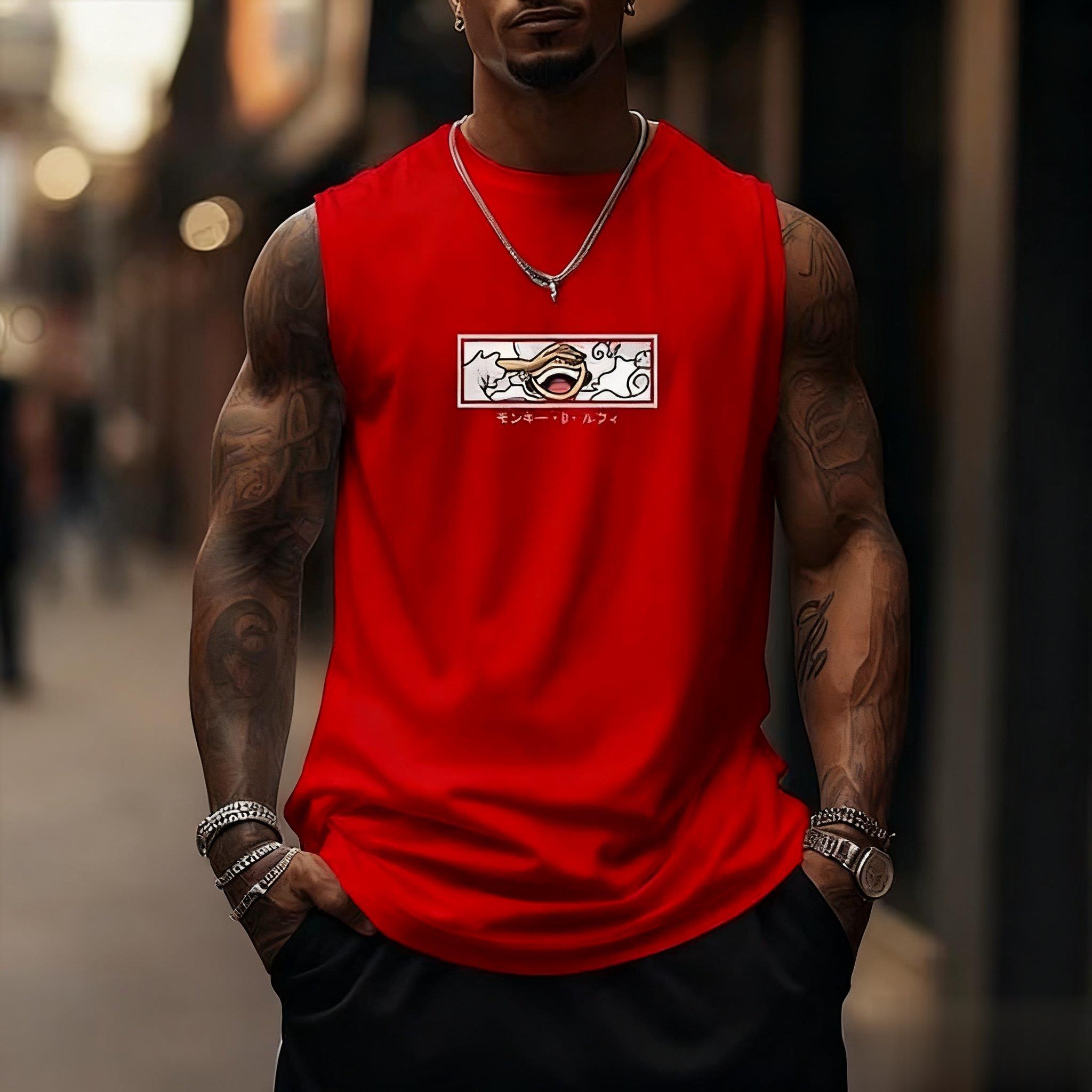 Męska koszulka bez rękawów One – Streetwear Gym Brand recenzja i cena