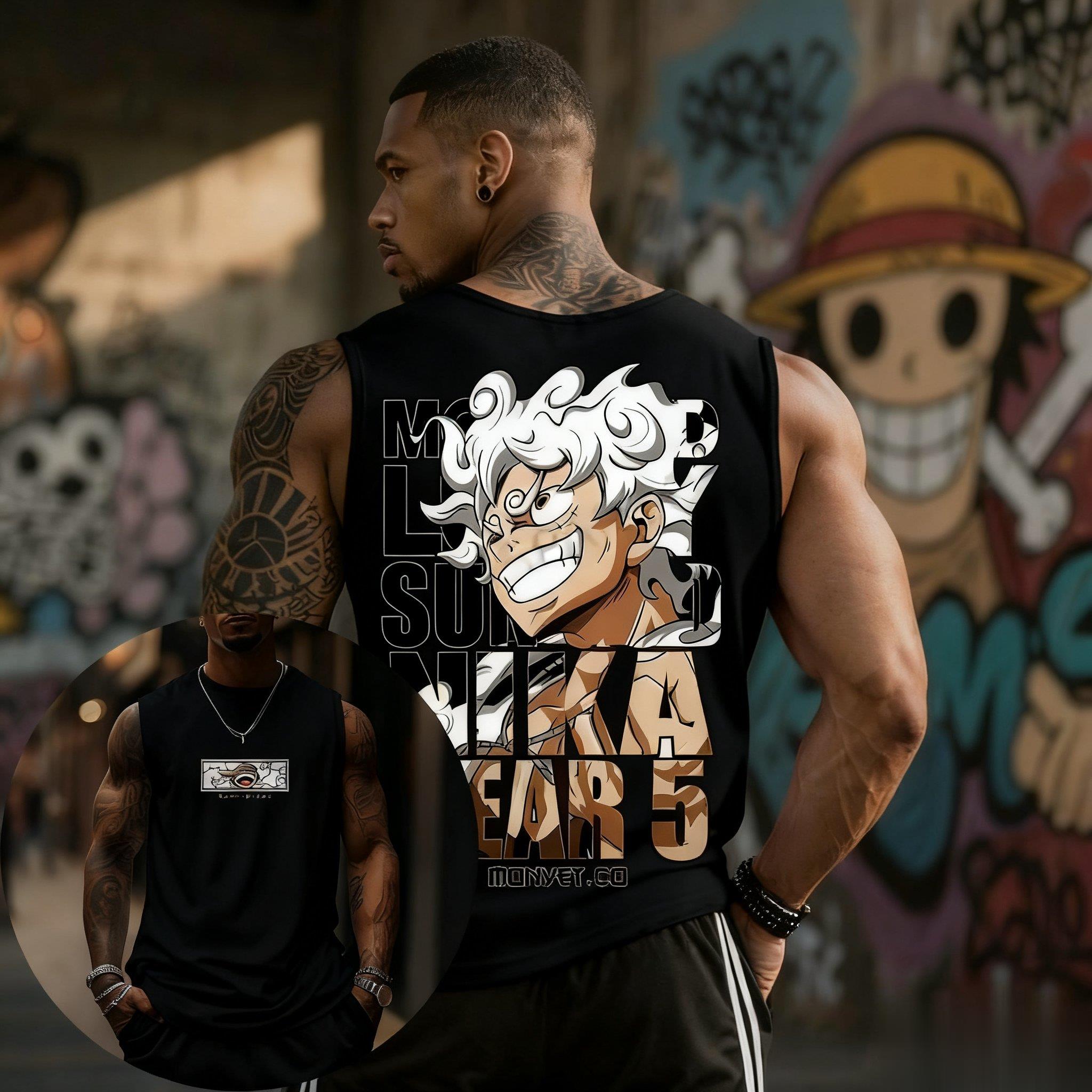 Męska koszulka bez rękawów One – Streetwear Gym Brand recenzja i cena